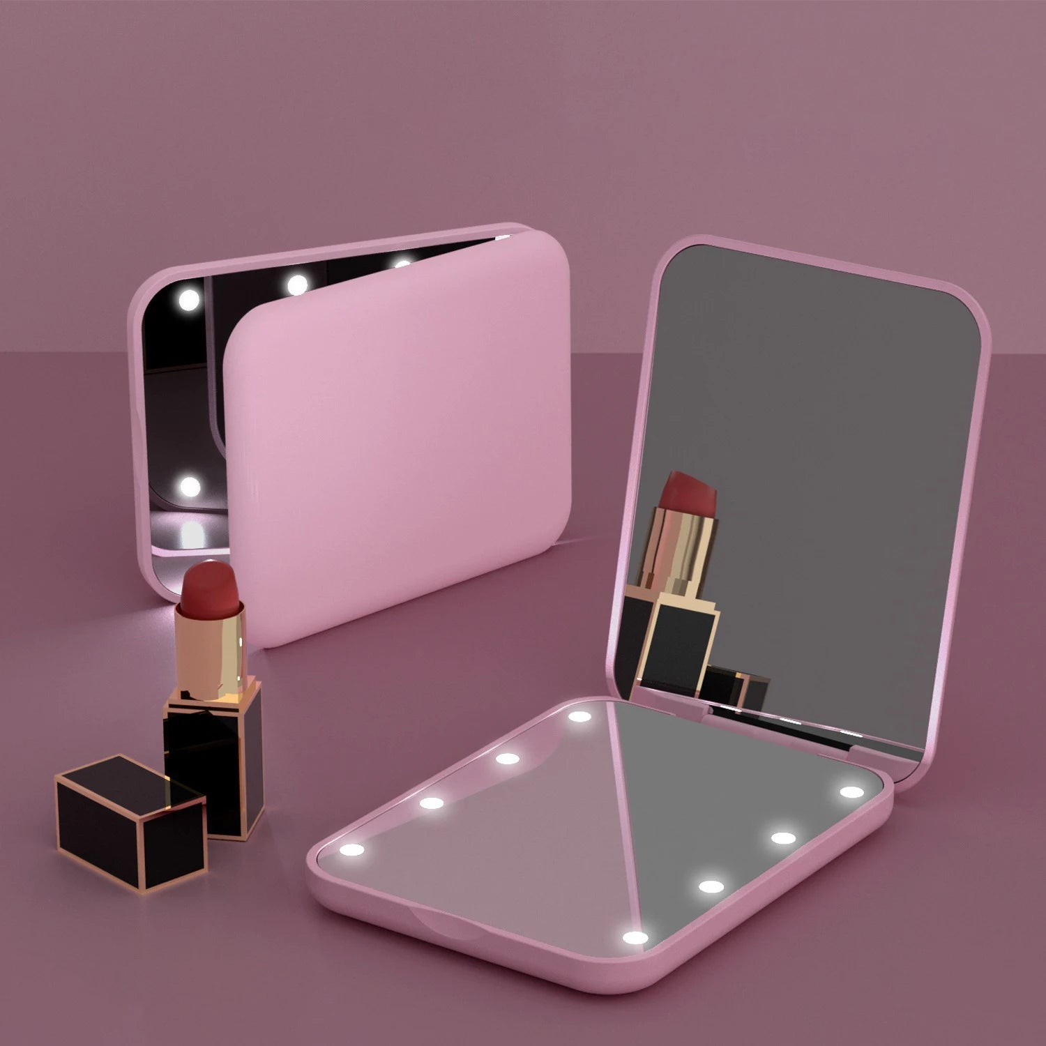 Mini LED Makeup Mirror Portable