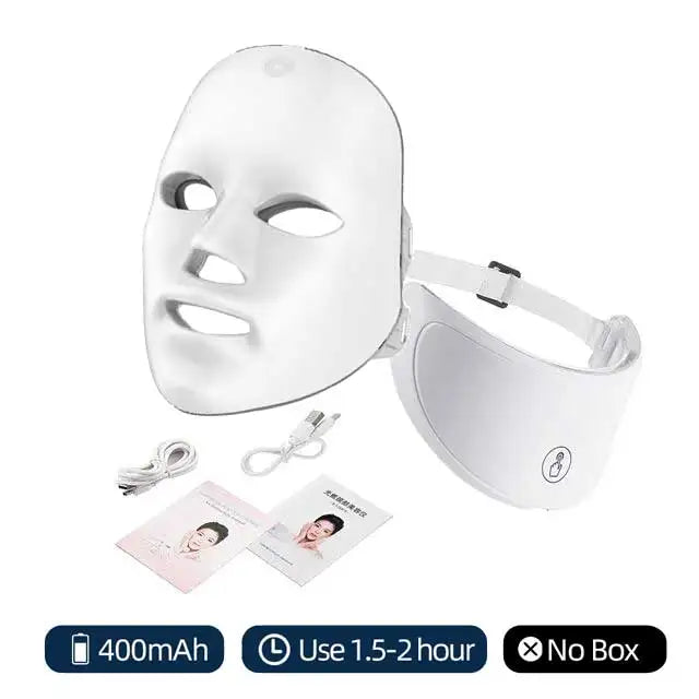 Tratamento LED facial profissional para casa
