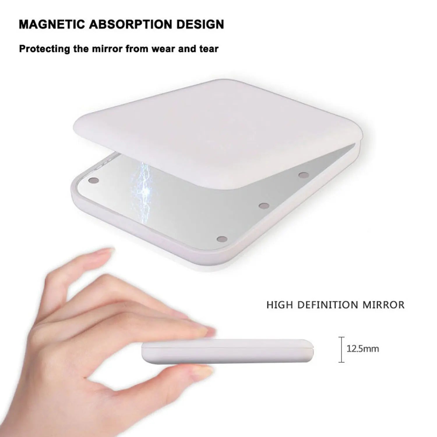 Mini LED Makeup Mirror Portable