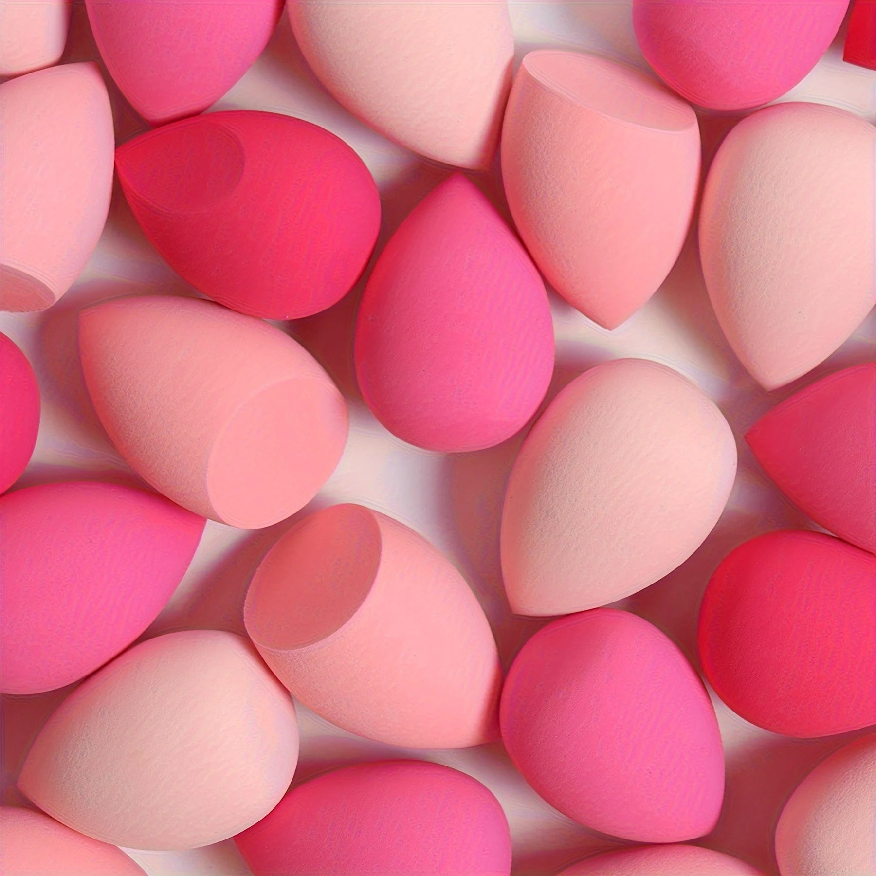 Kit 18 peças esponjas maquiagem variadas cores
