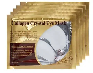 Máscara olhos ouro colágeno reduz linhas
