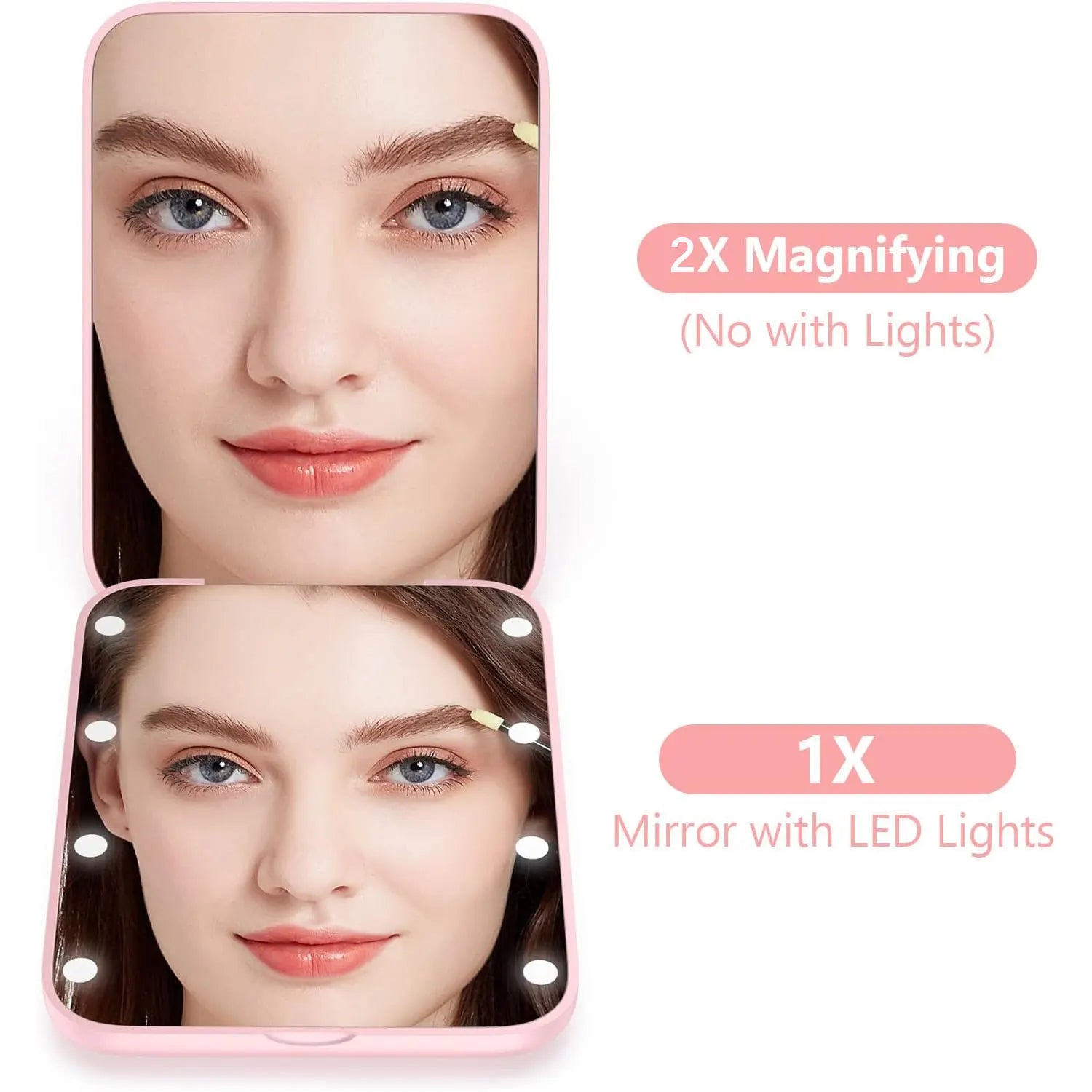 Mini LED Makeup Mirror Portable