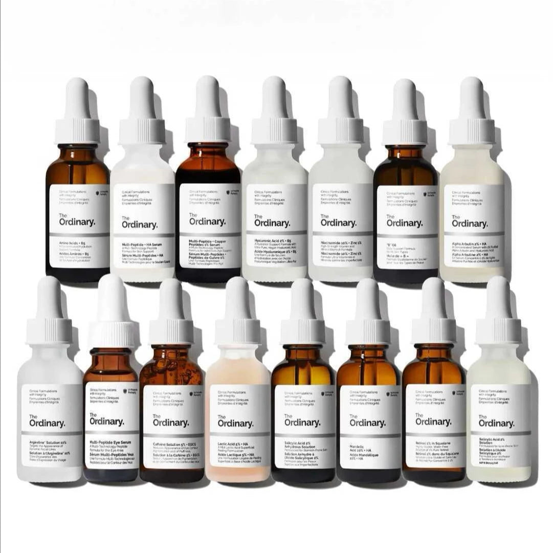 The Ordinary Skin Care Sets Niacinamide Serum Niacinamide Hyaluronic Acid Serum 30ml Original Moisturizing Skincare Products